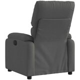vidaXL Naslanjač temno siv blago | Shoptok.si