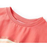  Dječja haljina s vezicom koraljne boje 104 | shoptok.hr