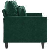  Dvosjed tamnozeleni 120 cm baršunasti | Eponuda.com