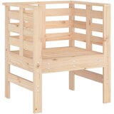  Vrtne stolice 2 kom 61,5 x 53 x 71 cm od masivne borovine | Eponuda.com