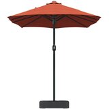  Vrtni suncobran Terakota 385 x 209 x 244 cm Poliester | shoptok.hr