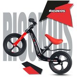 Ricokids FUNNU bicikl bez pedala, crno narančasti | shoptok.hr