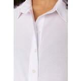 Trendyol Curve White Woven Shirt | shoptok.hr