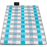  Deka za piknik 200 x 240 cm karirano plavo | shoptok.hr