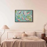  Slika - Pond in Japan 90x60 U crnom drvenom okviru | shoptok.hr