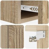 Stolna montirana na zid Hrast sonoma 59 x 34,5 x 17 cm | shoptok.hr
