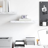  Polica na zidu Bijeli mramor 60 x 23 x 4 cm Konstruirano drvo | shoptok.hr