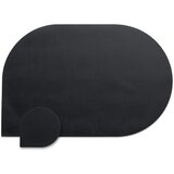 Kela PODMETAČ ZA STOL EDEL, 45x30x0,17cm PU-KOŽA CRNA | shoptok.hr