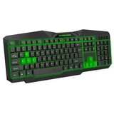  Tastatura gaming ESPERANZA TIRIONS, USB, illuminated, green, US layout, EGK201G | Eponuda.ba