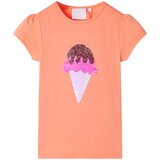 vidaXL Dječja majica neonskonarančasta 104 | shoptok.hr