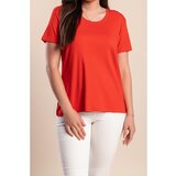 Fenzy Majica Z Okroglim Ovratnikom, Rdeča | Shoptok.si