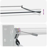  Električni zložljiv senčnik Rjava 4 x 2 m, (5000204493) | Shoptok.si