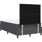  postelja s box spring z vzmetnico & LED temno siva mala dvojna sofijska tkanina, (22081100) | Shoptok.si