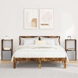  Noćni ormarić s ladicama 2 pcs Dimljeni hrast 35 x 32 x 68 5 cm | shoptok.hr