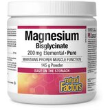 Natural Factors magnezijum bisglicinat u obliku praška, 200mg, 145 g Cene