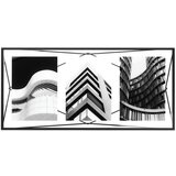 Umbra Črn kovinski stoječ/stenski okvir 48x23 cm Prisma – | Shoptok.si
