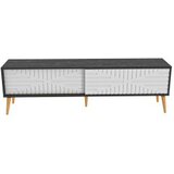 Hanah home tv polica riso black white | ePonuda.com