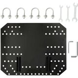 vidaXL snežni plug za štirikolesnik 115x38 cm črn | Shoptok.si