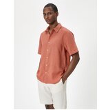 Koton Summer Shirt Short Sleeve Classic Collar Buttoned Cotton | shoptok.hr