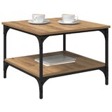  Kava Stol Umjetnički hrast 55 x 55 x 40 cm Konstruirano drvo | shoptok.hr