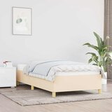  Okvir za krevet bez madraca krem 90x190cm od tkanine | shoptok.hr