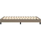  Okvir za krevet s oprugom smeđesivi 120 x 200 cm od tkanine | shoptok.hr