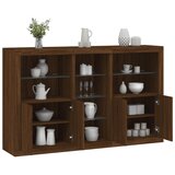vidaXL Komoda s LED svjetlima boja smeđeg hrasta 162x37x100 cm | shoptok.hr