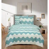 634673-POSTELJINA MARINE 140X200 + 60X80 CM VALOVI PLAVI