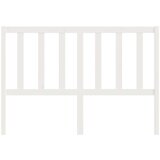  Uzglavlje za krevet bijelo 146 x 4 x 100 cm od masivne borovine | shoptok.hr