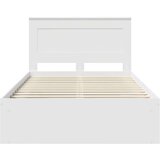  Okvir za krevet Bijelo 120 x 190 cm Čvrsto borovo drvo | shoptok.hr