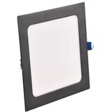  LED ugradno stropno svetlo RIGEL LED/10W/230V 4000K 16,8x16,8 cm crna | Eponuda.com