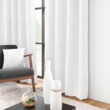 Douceur d intérieur Bela zavesa iz šenilje 140x260 cm Leo – | Shoptok.si