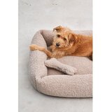 MiaCara Bež krevet za pse od boucle tkanine 71x91 cm Senso Greige M – | shoptok.hr