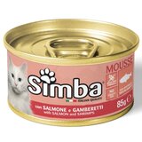Simba pašteta za mačke - losos i račići 85g Cene