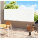  Zložljiva stranska tenda za teraso 220x500 cm krem | Shoptok.si