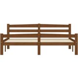  Posteljni okvir medeno rjav iz trdne borovine 160x200 cm, (20646009) | Shoptok.si