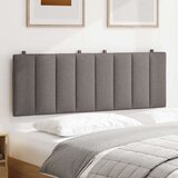 vidaXL Vzglavna stranica taupe 140 cm blago | Shoptok.si