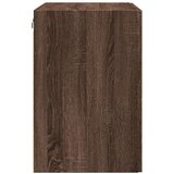  Zidni ormarić smeđa boja hrasta 80x42 5x64 cm konstruirano drvo | shoptok.hr