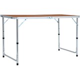  Sklopivi stol za kampiranje aluminijski 120 x 60 cm | Eponuda.com