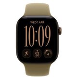 Apple watch series 12 gps 42mm dark bronze aluminium case with olive sport band - s/m (MJEF4WF/A) | Eponuda.com