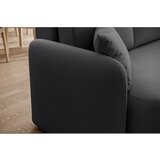 ELTAP Temno zelena žametna raztegljiva/s prostorom za shranjevanje kotna sedežna garnitura (desni kot/z ležalnikom) Hadson – | Shoptok.si