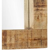  Ogledalo 70 x 50 cm od masivnog drva manga i stakla | Eponuda.com