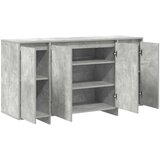  Kreveta Betonski sivi 135 x 41 x 75 cm Konstruirano drvo | shoptok.hr