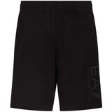 Ea7 Emporio Armani Visibility Bermuda Shorts Black Crna | shoptok.hr