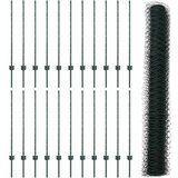  Heksagonalna ograda s stubom 50 x 1 m Čelik premazan PVC-om | shoptok.hr