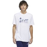 Adidas Muška majica M Photorl Crt T JZ7544, Okrugli izrez, Bela Cene