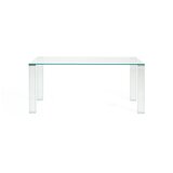 Kave Home Stakleni blagovaonski stol 90x160 cm Adularia – | shoptok.hr