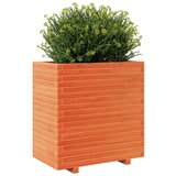  Vrtna sadilica voštano smeđe boje 70x40x72,5 cm od borovine | shoptok.hr