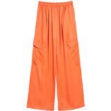 Bershka Kargo hlače oranžna | Shoptok.si