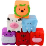  Mekani senzorni i edukativni blokovi za kupanje Životinje - šareni | Shoptok.si